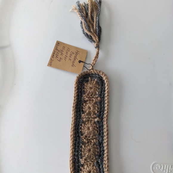 📓NEW Bookmark HAND CRAFTED Crochet Handmade - Picture 6 of 8